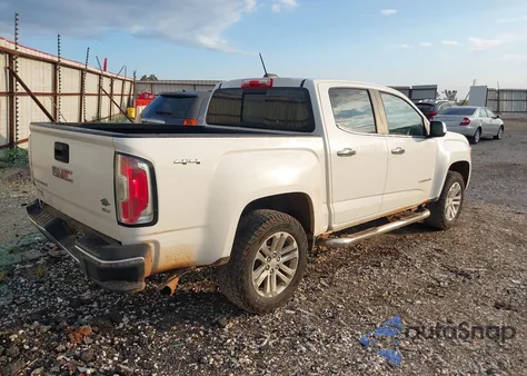 2016 GMC Canyon Slt from USA, damaged, VIN 1GTP6DE16G1296247